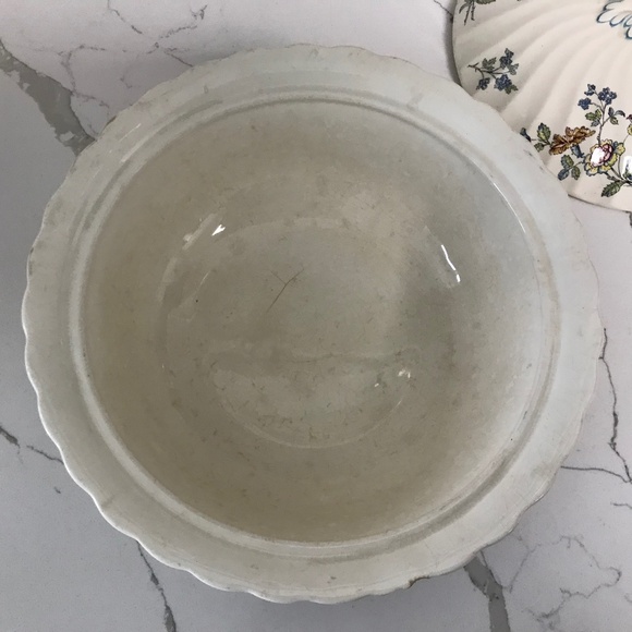 Vintage Rare Myott Staffordshire Olde Chelsea - Olde English Covered Casserole - Picture 5 of 8